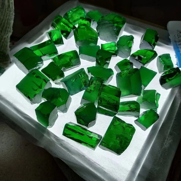 Green Zircon Raw Stone-ToShay.org
