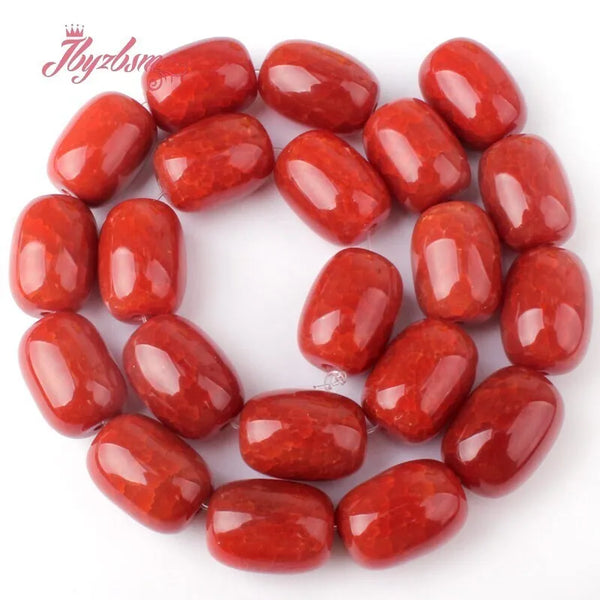 Red Agate Column Beads-ToShay.org