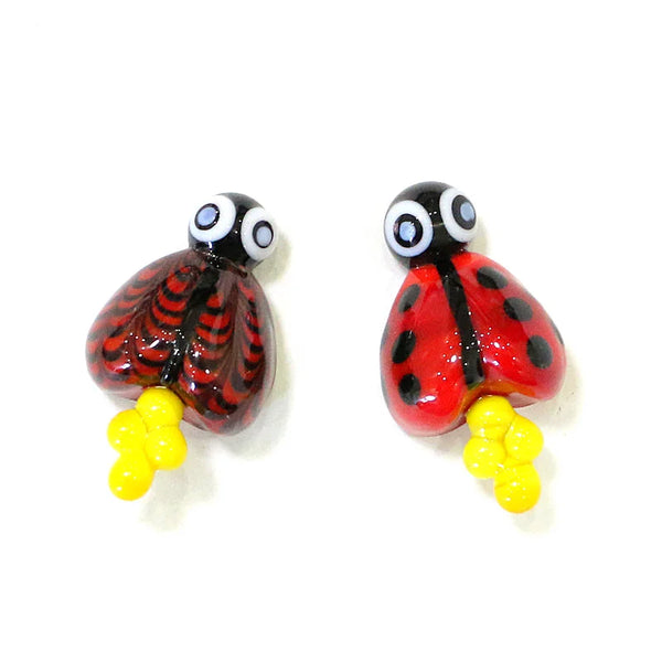 Glass Ladybug Ornaments-ToShay.org