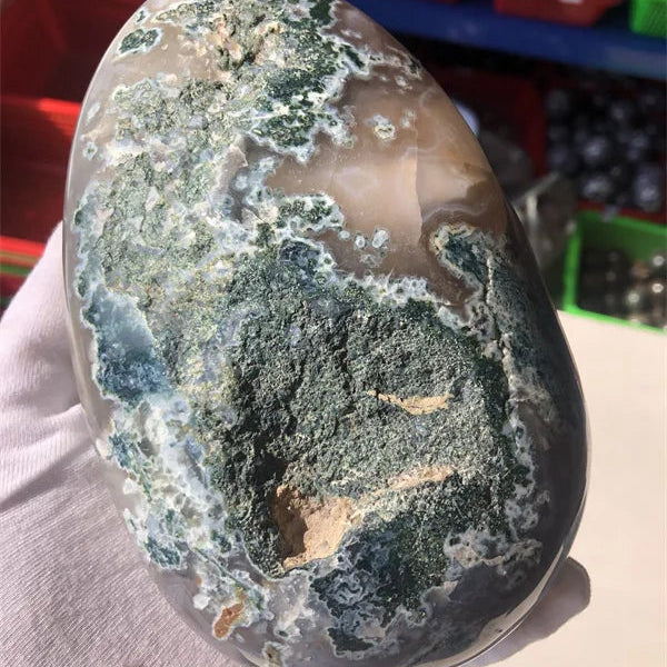 Yellow Egg Agate Geode-ToShay.org