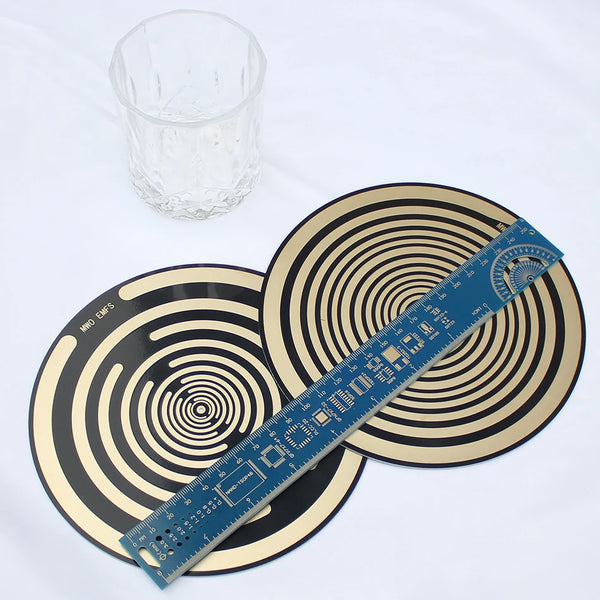 Circuit Board Polarizing Disk-ToShay.org