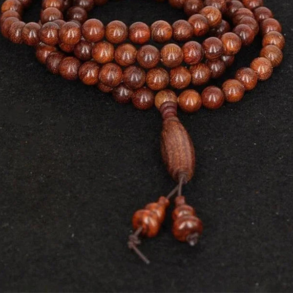 Red Sandalwood Mala Beads-ToShay.org