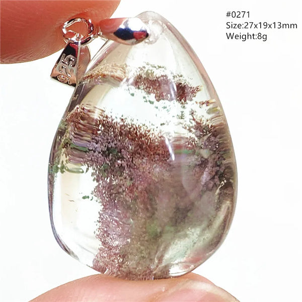 Green Phantom Quartz Pendant-ToShay.org