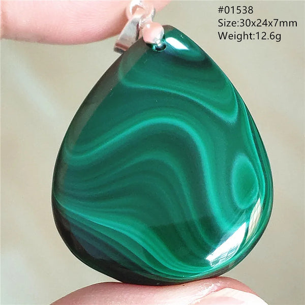 Green Malachite Pendant-ToShay.org