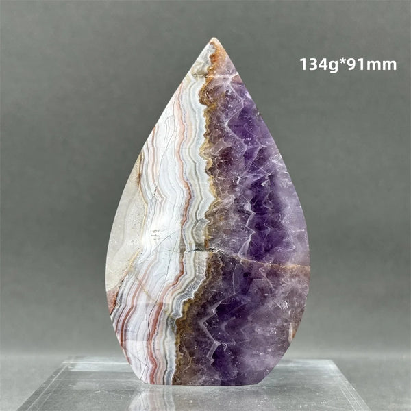 Purple Amethyst Agate Torch-ToShay.org