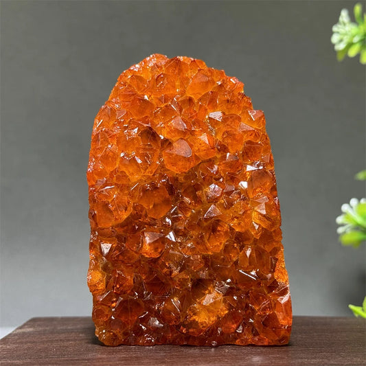 Orange Citrine Mineral Crystal-ToShay.org