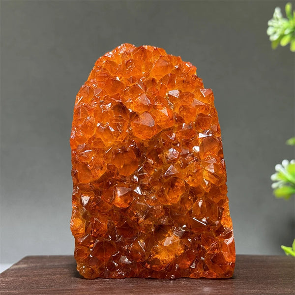 Orange Citrine Mineral Crystal-ToShay.org