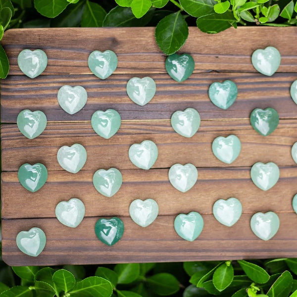 Green Aventurine Heart-ToShay.org
