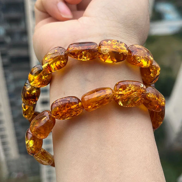 Yellow Amber Bracelets-ToShay.org