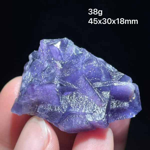 Blue Fluorite Crystal-ToShay.org