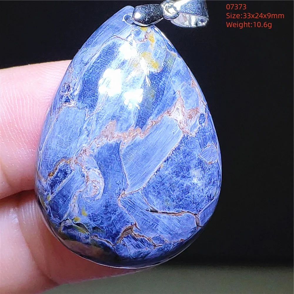 Blue Pietersite Pendant-ToShay.org