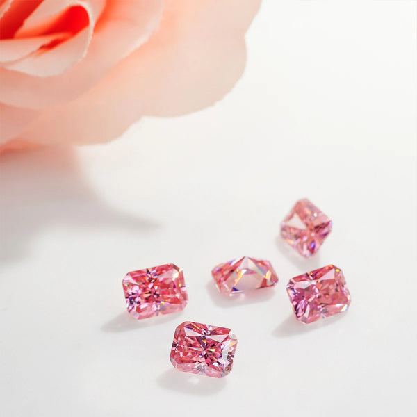 Pink Faceted Diamond-ToShay.org