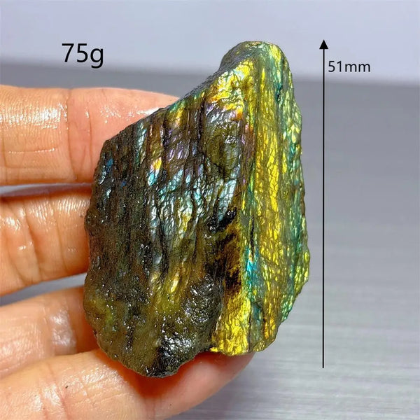 Blue Rainbow Labradorite Crystal-ToShay.org