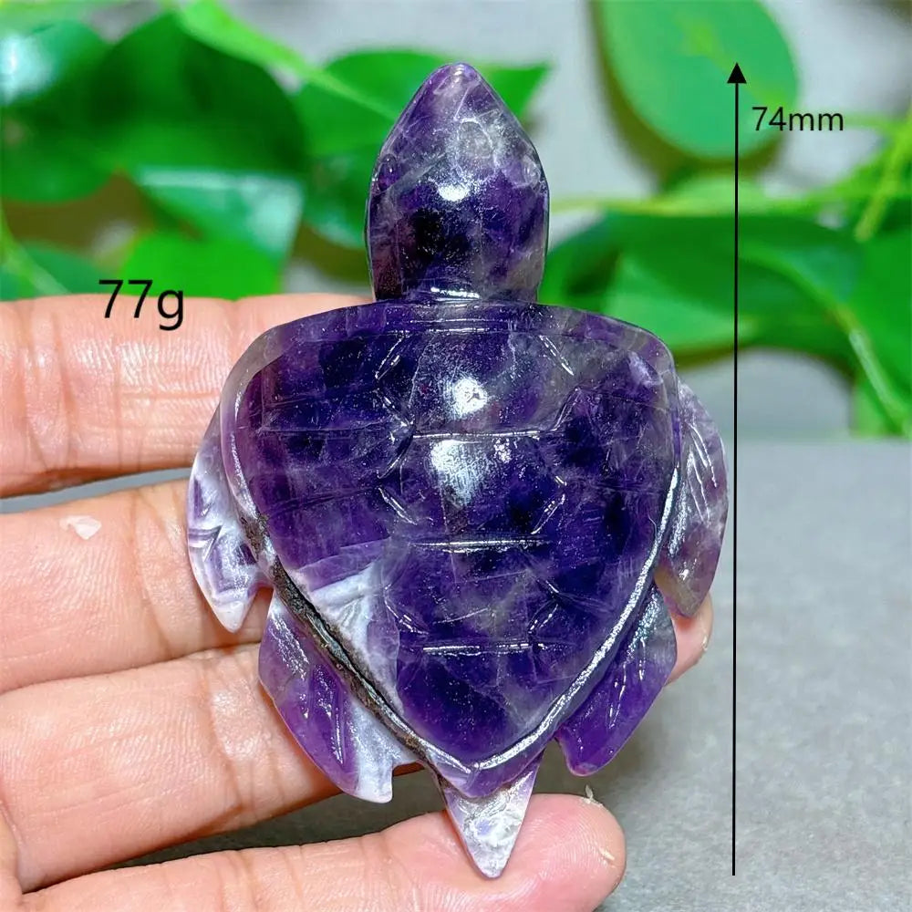 Purple Dream Amethyst Tortoise-ToShay.org