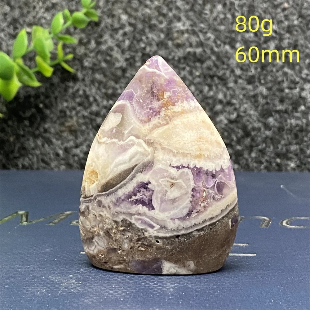 Purple Amethyst Crystal Torch-ToShay.org