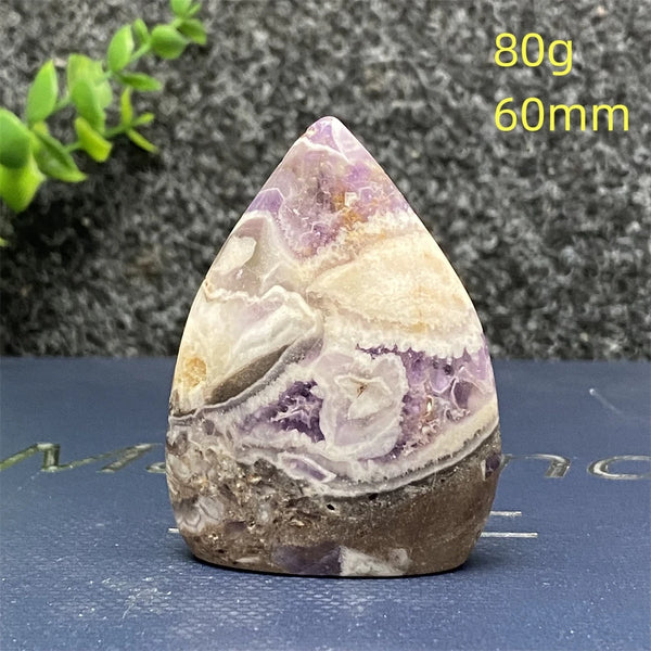 Purple Amethyst Crystal Torch-ToShay.org
