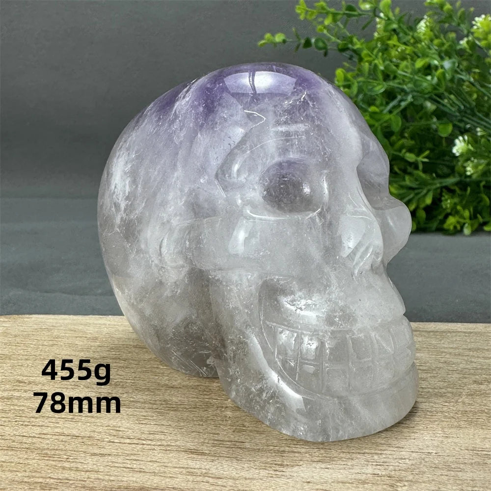 Purple Amethyst Skulls-ToShay.org