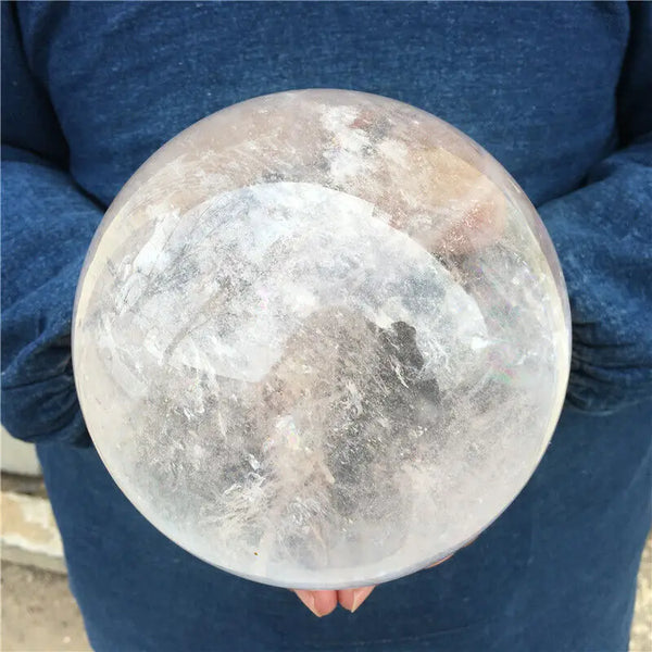 White Crystal Quartz Ball-ToShay.org