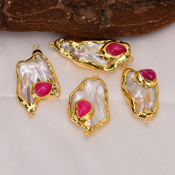 White Pearl Charms-ToShay.org