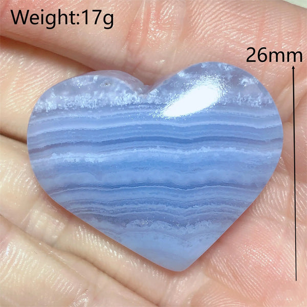 Blue Lace Agate Heart-ToShay.org