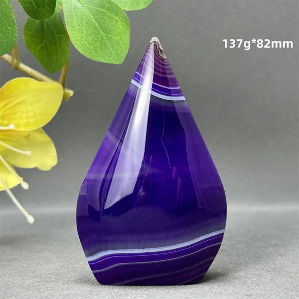Purple Agate Torch-ToShay.org
