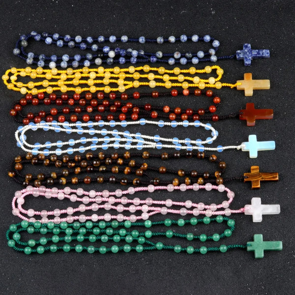 Mixed Crystal Rosary Beads-ToShay.org