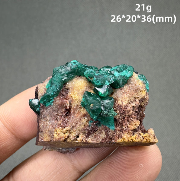 Green Dioptase Quartz-ToShay.org