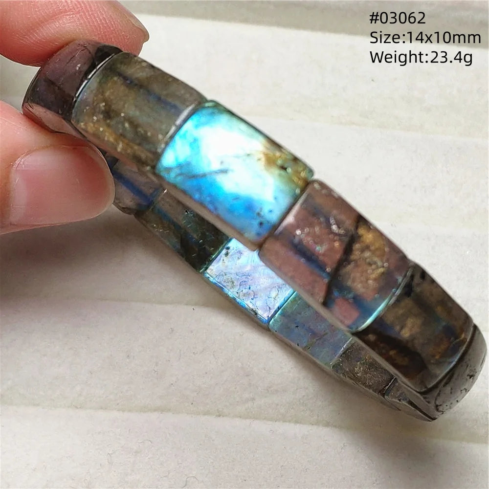 Blue Labradorite Bracelet-ToShay.org