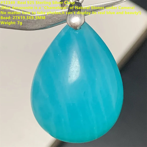 Blue Amazonite Pendants-ToShay.org