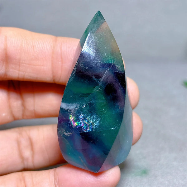 Rainbow Fluorite Flame-ToShay.org