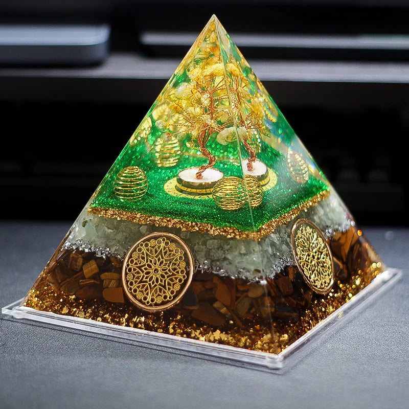 Energy Orgonite Citrine Tree-ToShay.org