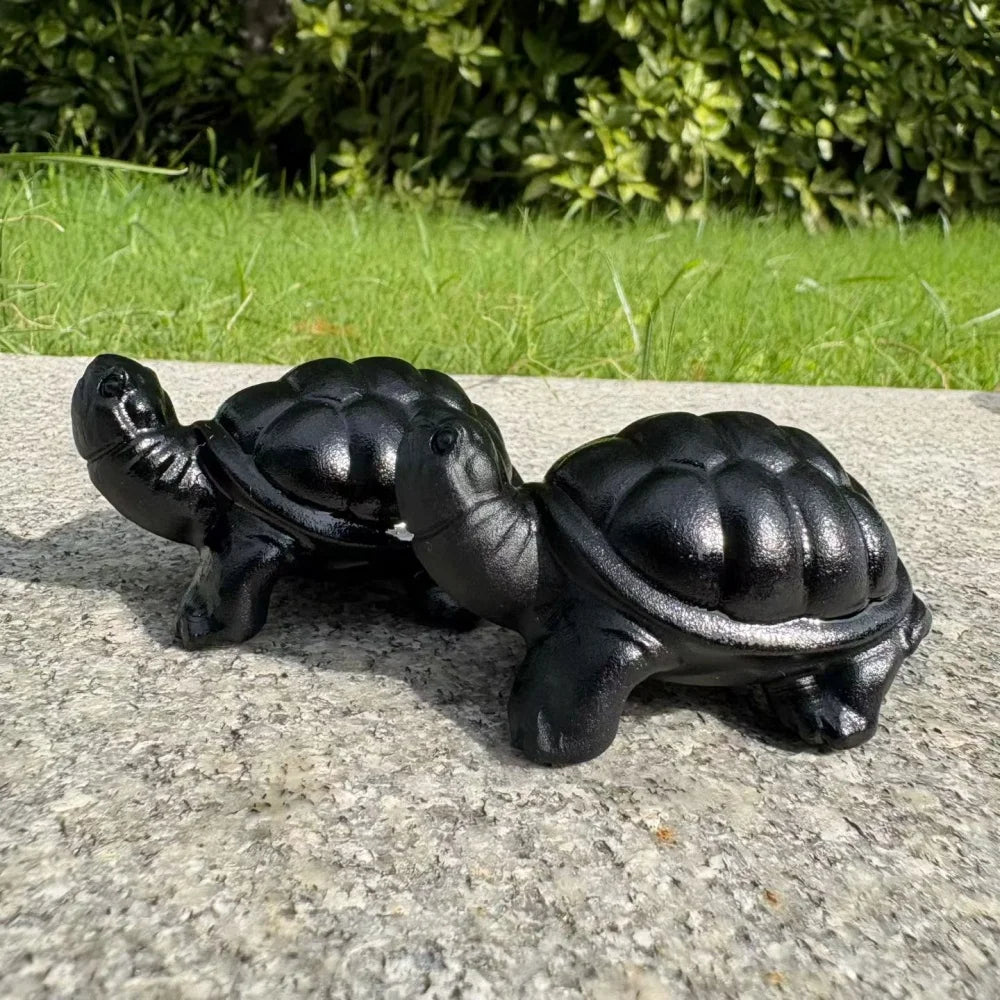 Black Obsidian Turtle-ToShay.org
