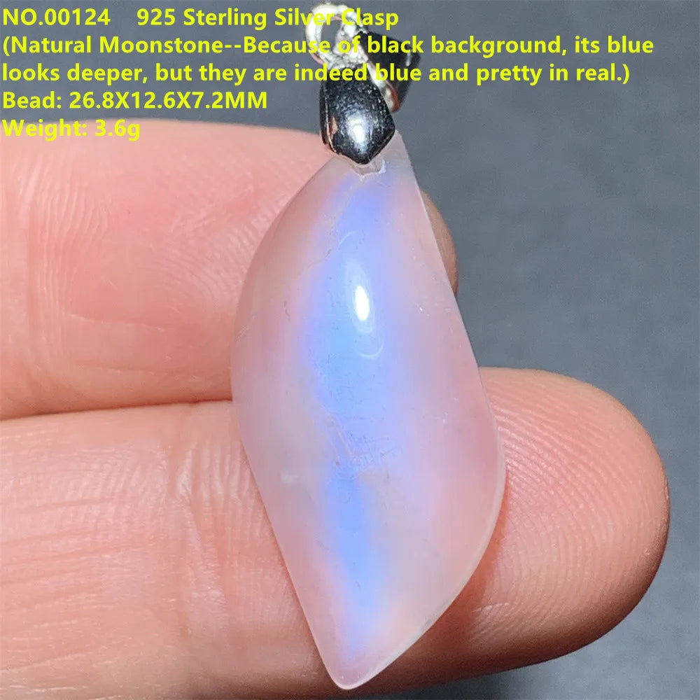 Blue Light Moonstone Pendants-ToShay.org