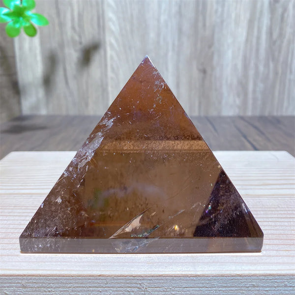 Brown Smoky Quartz Pyramid-ToShay.org