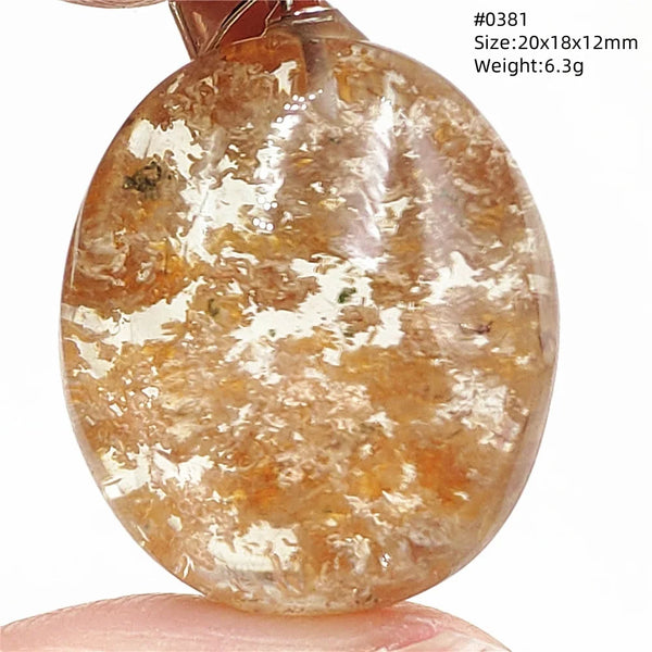 Red Orange Phantom Quartz-ToShay.org