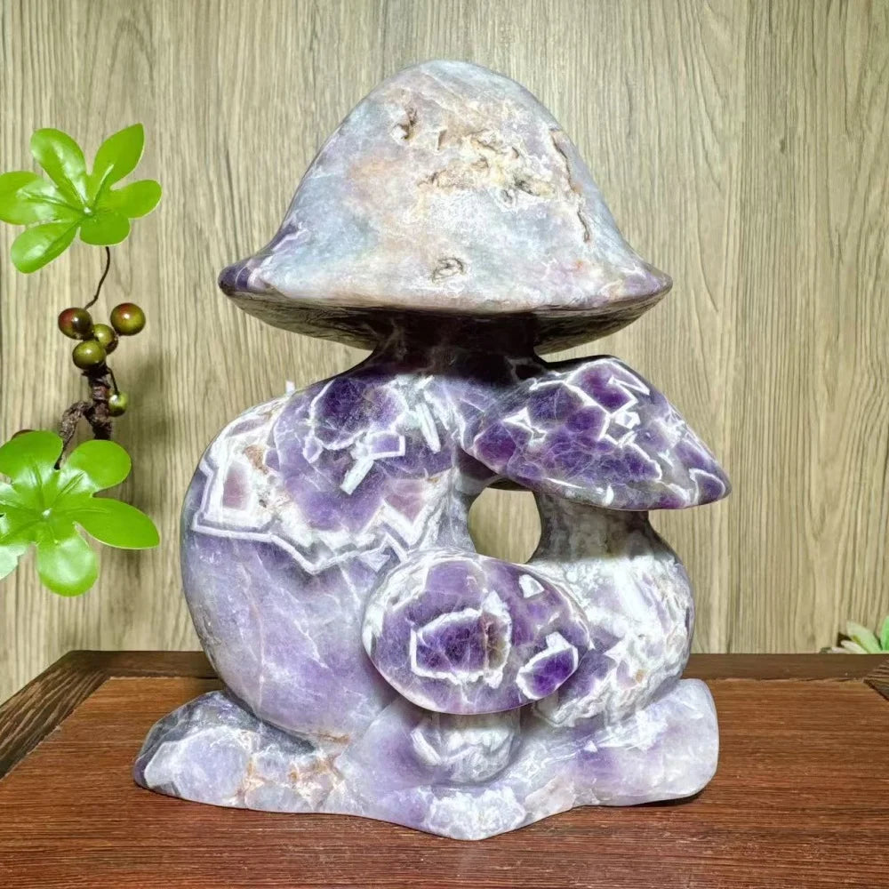 Purple Dream Amethyst Mushroom-ToShay.org