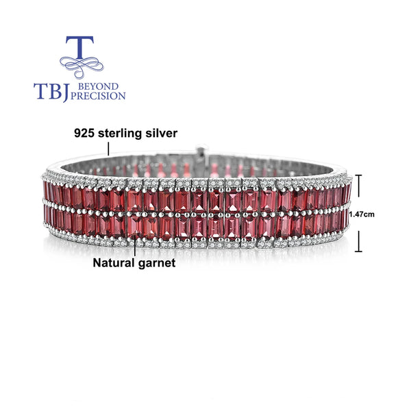 Red Garnet Bracelet-ToShay.org