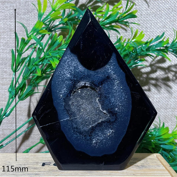 Black Agate Torch-ToShay.org