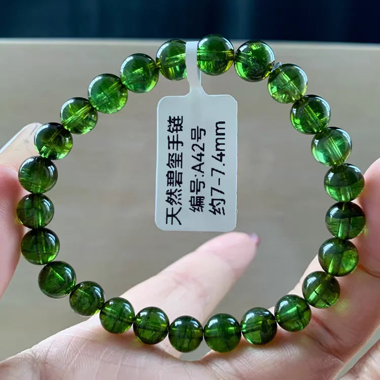 Green Tourmaline Bracelet-ToShay.org