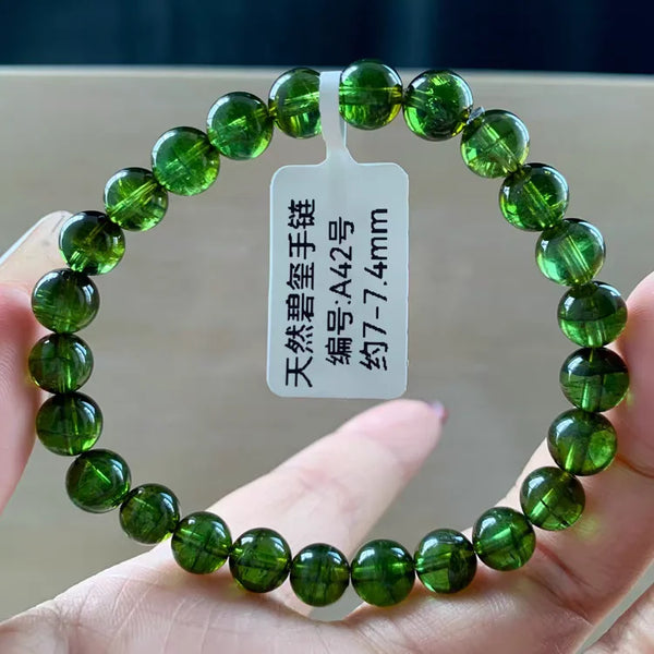 Green Tourmaline Bracelet-ToShay.org