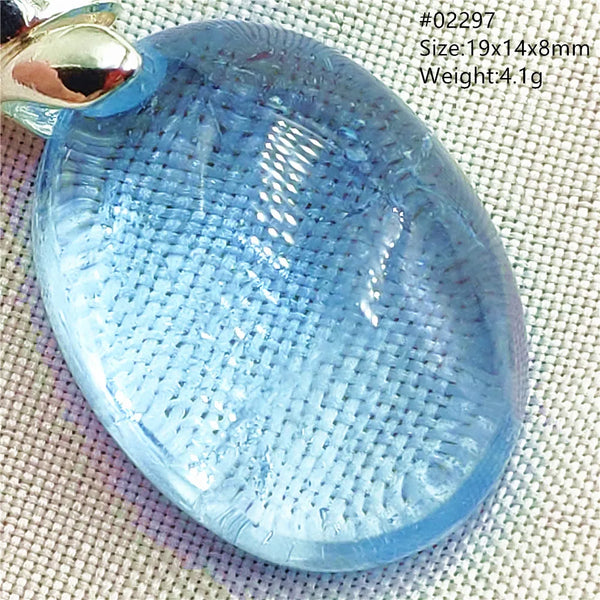 Blue Topaz Crystal Pendant-ToShay.org