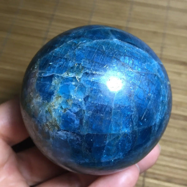 Blue Apatite Ball-ToShay.org