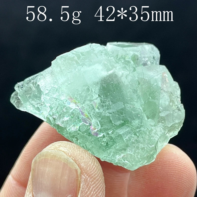 Green Fluorescent Calcite Crystal-ToShay.org