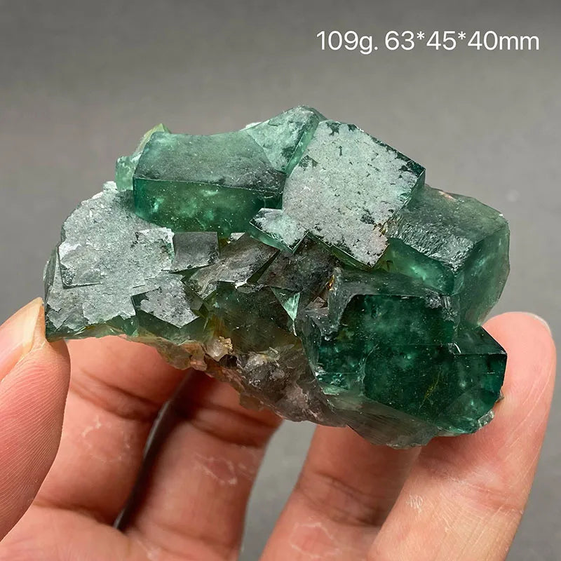 Green Fluorite Crystal-ToShay.org