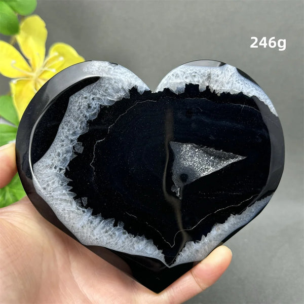 Black Agate Heart-ToShay.org