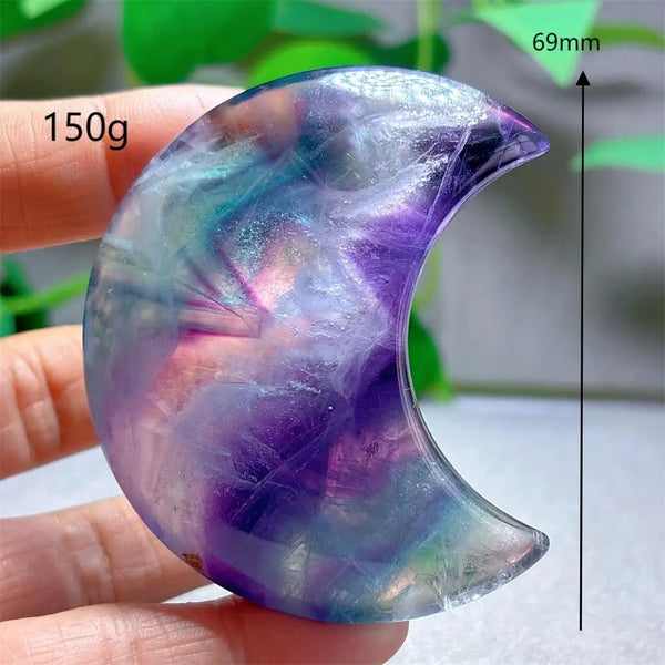 Rainbow Fluorite Moon-ToShay.org