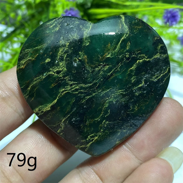 Green Emerald Stone Heart-ToShay.org