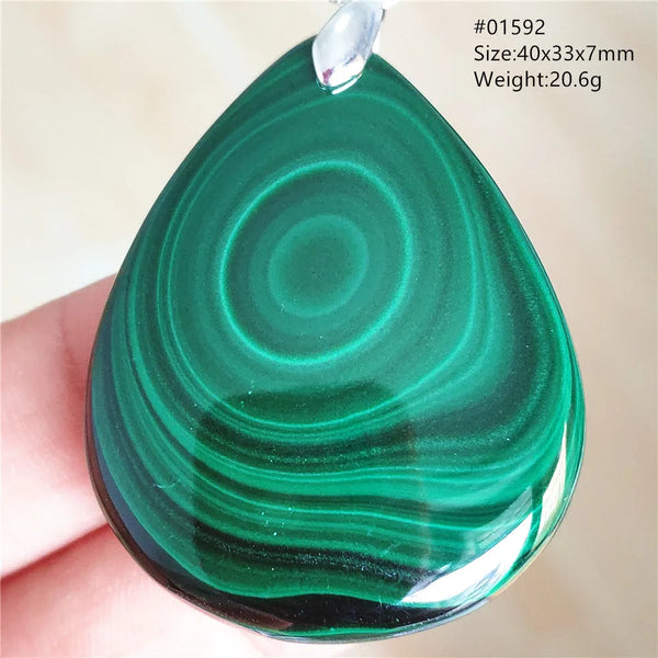 Green Malachite Pendant-ToShay.org