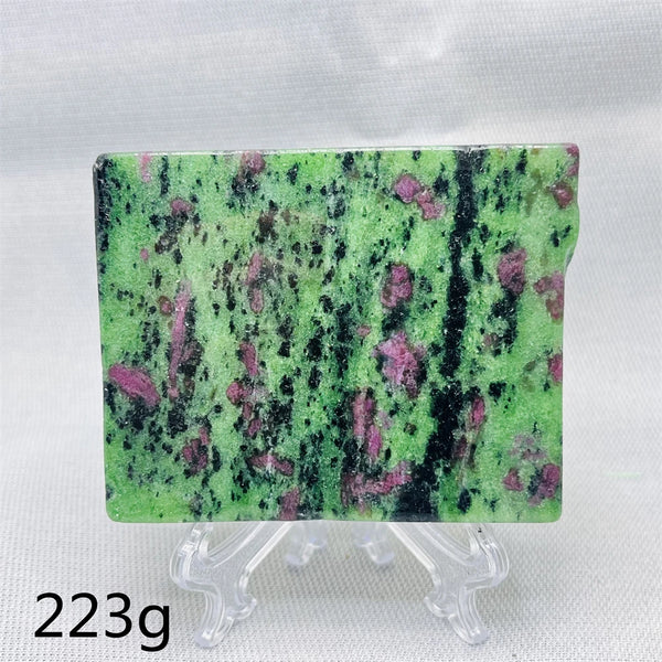 Green Epidote Slice-ToShay.org