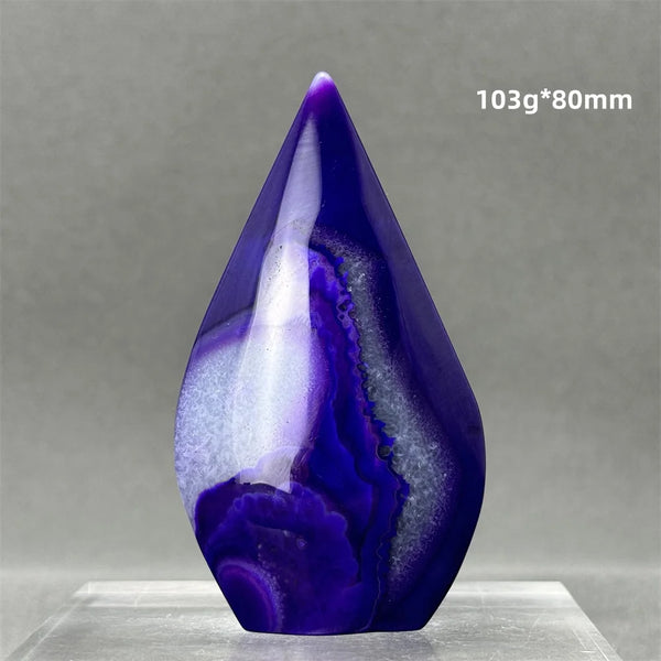 Purple Agate Torch-ToShay.org